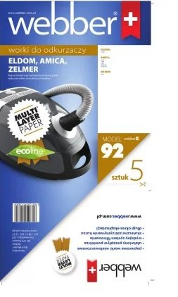 Worki Do Odkurzacza Webber Eldom Os3000 5Szt w opakowaniu Webber