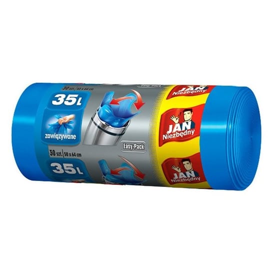 Worki HD JAN NIEZBĘDNY Easy-pack, 35 l, 30 szt. Sarantis