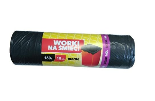 Worki Na Śmieci Mocne 160l Horeca 10szt Grafit... Gosia