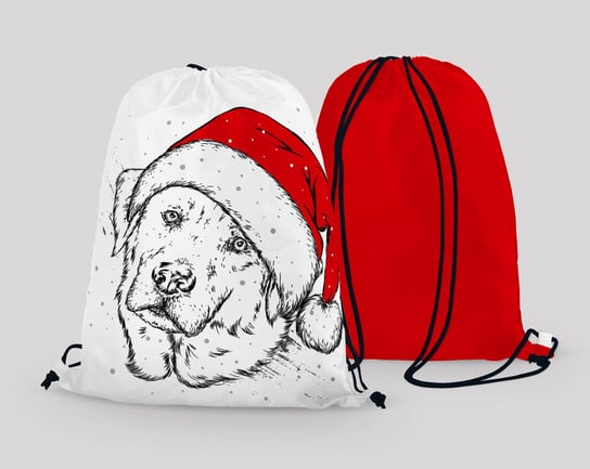 Worko-plecak świąteczny pies WX145 5made