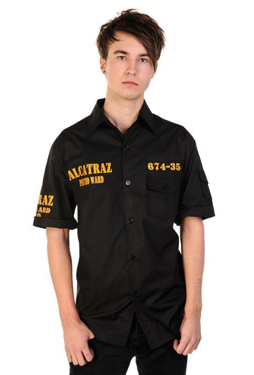 workshirt PSYCHO WARD black -M Inna marka