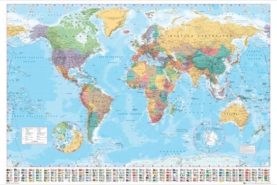 World Map - plakat 91,5x61 cm GBeye