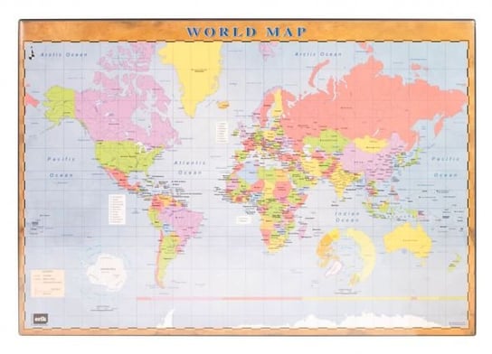 World Map - Podkładka Na Biurko Grupoerik