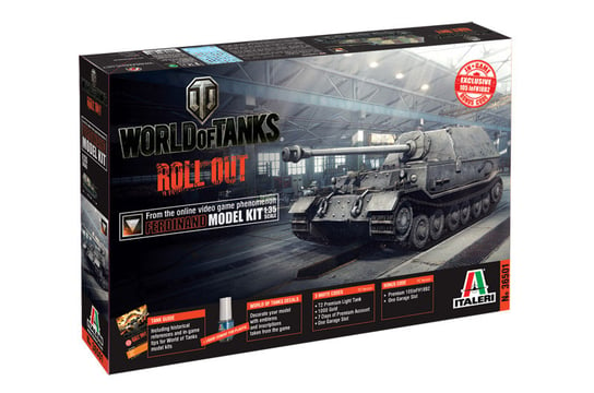 World od Tanks, model do sklejania Ferdinand COBI