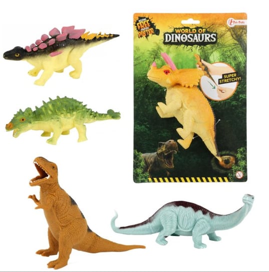 World of Disnosaur, figurki dinozaurów, wysyłka losowa Majdan Zabawek