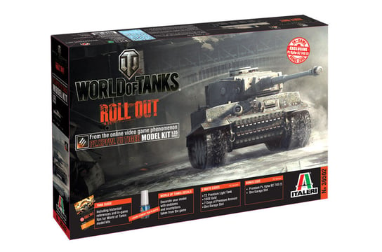 World of Tanks, model do sklejania Tiger Italeri