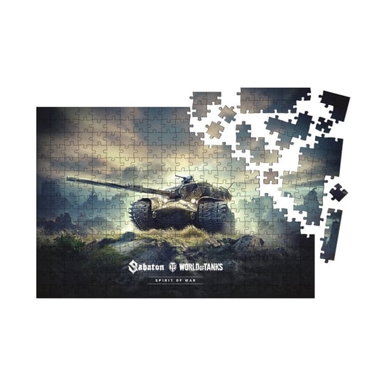 World of Tanks & Sabaton - Spirit of War Puzzle 1000 szt. (EDYCJA LIMITOWANA) World of Tanks