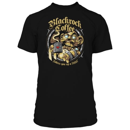 World of Warcraft - Blackrock Coffee premium koszulka, czarny (2XL) World of Warcraft