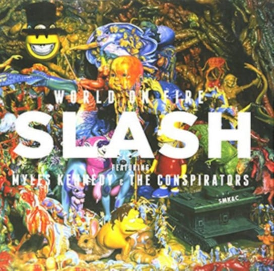 World On Fire - Blue & Yellow Vinyl (Limited Edition) Slash