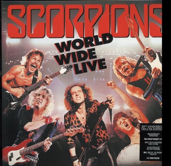 World Wide Live (50th Anniversary Edition), płyta winylowa Scorpions