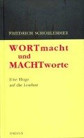 Wortmacht und Machtworte Schorlemmer Friedrich