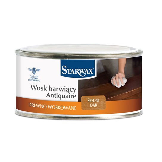 Wosk barwiący Antiquaire, średni dąb, 375 ml Starwax