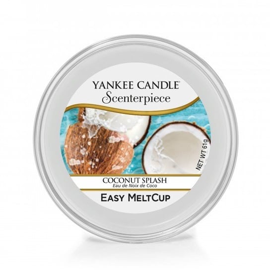 Wosk do kominków elektrycznych Yankee COCONUT SPLASH Melt Cup Scenterpiece Yankee Candle