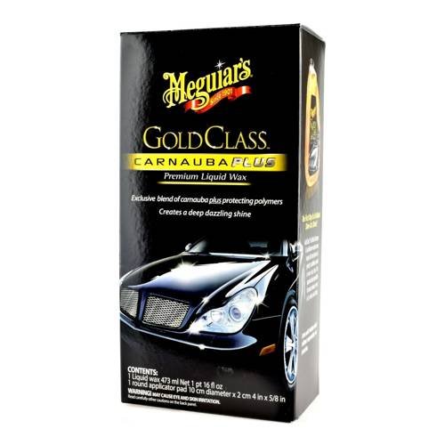 Wosk do lakier uw mleczku Meguiar's Gold Class Carnauba Plus Premium Liquid Wax 473ml MEGUIARS