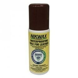 Wosk Do Skóry Nikwax Waterproofing Wax For Leather 125Ml Z Gąbką Brązowy NIKWAX