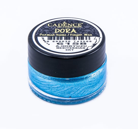 Wosk DORA (finger wax) 20ml - niebieski Cadence