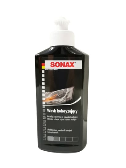 Wosk koloryzujący SONAX NANO PRO czarny 250 ml SONAX