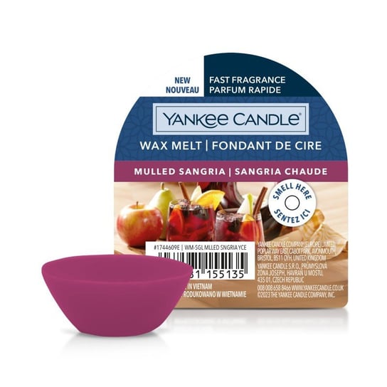 Wosk Mulled Sangria Yankee Can Yankee Candle