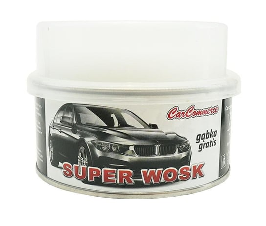 Wosk Nabłyszczający 190ml + gąbka Car Wax carcommerce