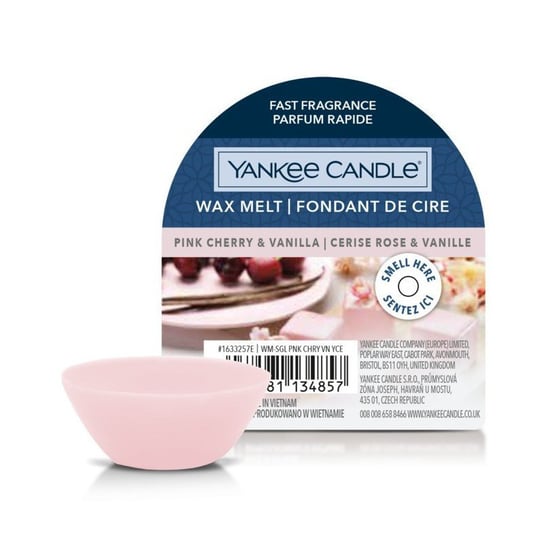 Wosk Pink Cherry & Vanilla Yan Yankee Candle