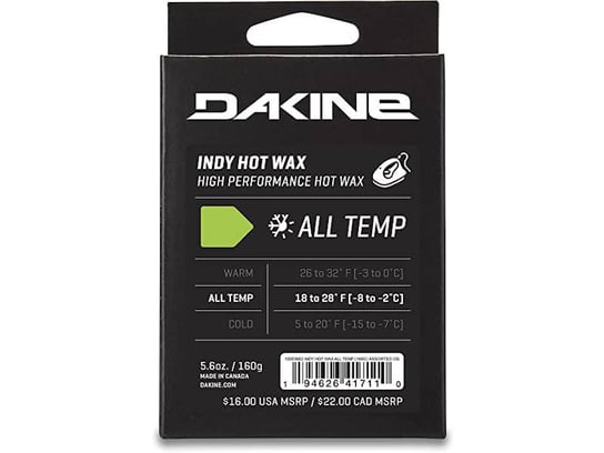 Wosk Smar Dakine Indy Hot Wax All Temp 160 G 2022 Dakine