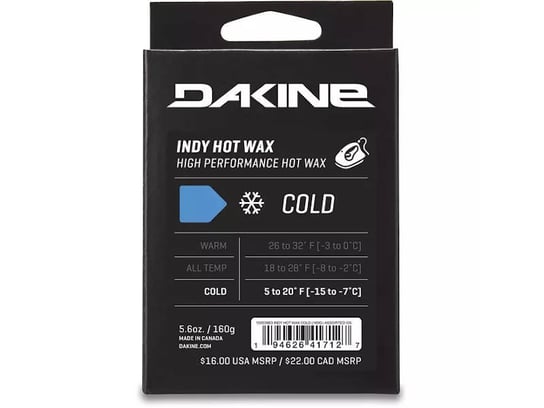 Wosk Smar Dakine Indy Hot Wax Cold 160 G 2022 Dakine