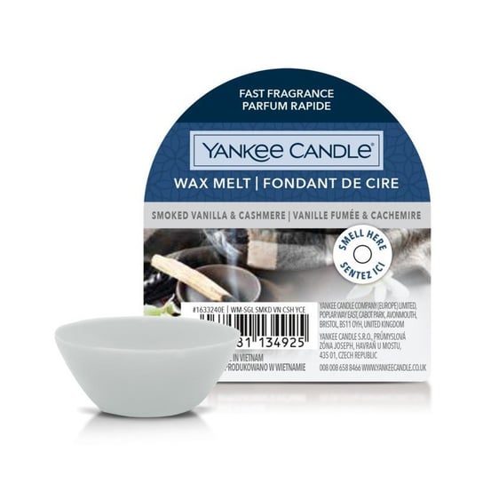 Wosk Smoked Vanilla & Cashmere Yankee Candle