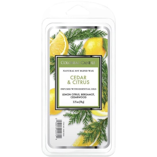 Wosk zapachowy - Cedar & Citrus Colonial Candle