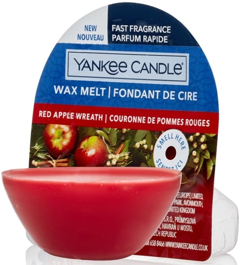 Wosk zapachowy do kominków Yankee Red Apple Wreath Święta Yankee Candle