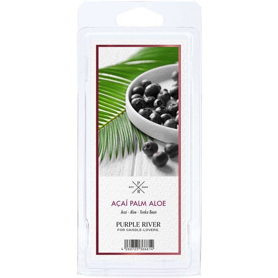 Wosk zapachowy sojowy naturalny Purple River 50 g Aloes Acai Inna marka