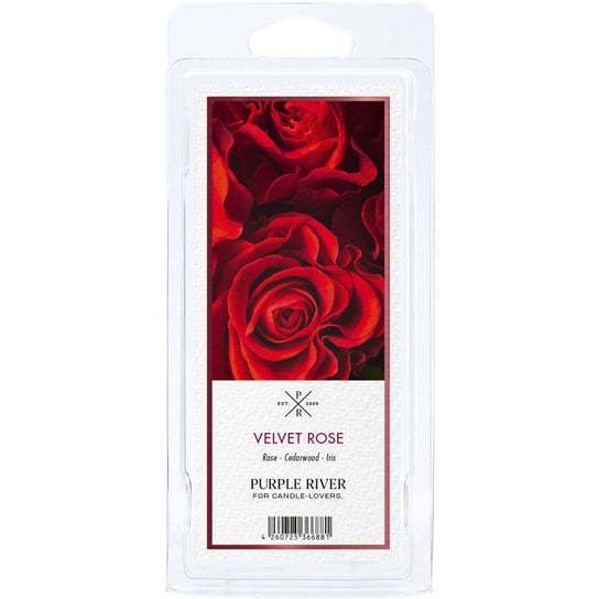 Wosk zapachowy sojowy naturalny Purple River 50 g Róża Velvet Rose Inna marka