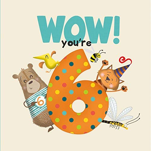 WOW! Youre Six birthday book Lucy Tapper
