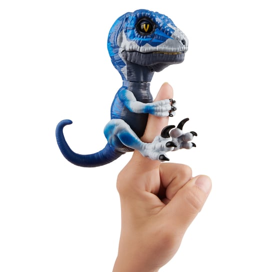 WowWee, Fingerlings Untamed, figurka interaktywna Raptor Frostbite WowWee