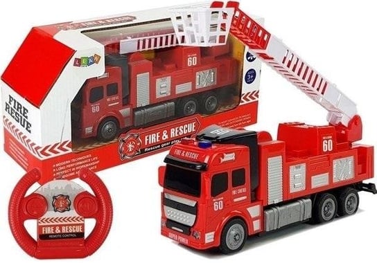 Wóz Strażacki Zdalnie Sterowany R/C Lean Toys