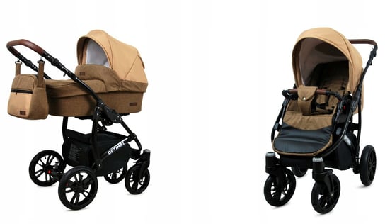 Wózek 2w1 dziecięcy spacerówka BabyLux OPTIMAL ALU BabyLux