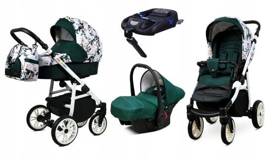 Wózek 4w1 dziecięcy BabyLux ColorLux + baza Isofix BabyLux