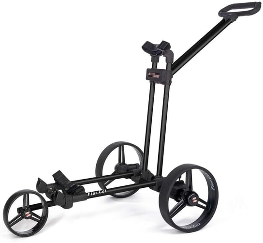 Wózek golfowy FLAT CAT Push, lekki, składany na płasko (czarny) FLAT-CAT