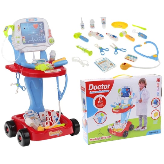 Wózek lekarski dla dzieci, zestaw Urwiskowo