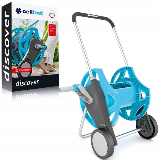 Wózek na wąż CELLFAST Discover 55-600, 1/2”, 60 m Cellfast