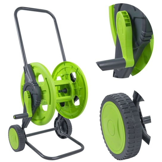 Wózek na wąż ogrodowy Solid max 60M GARDEN stalowy Stalco