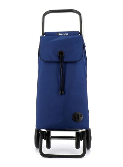 Wózek na zakupy z 4 kołami Rolser I-Bag MF 4x4 - klein blue Inna marka