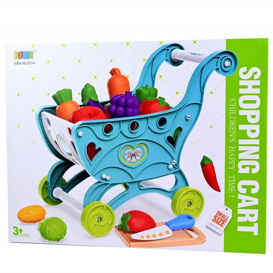 Wózek Sklepowy Warzywa Do Krojenia Sztuczne Jedzenie Do Zabawy Kuchnia Midex