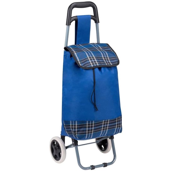 Wózek Torba Na Kólkach Na Zakupy Ze Stelażem 31L Niebieski Slazenger