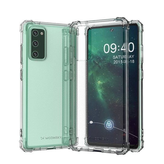 Wozinsky Anti Shock pancerne etui do Samsung Galaxy S20 FE 5G przezroczysty Wozinsky