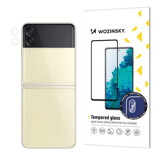 Wozinsky Camera Glass Szkło Hartowane 9H Na Cały Aparat Kamerę Samsung Galaxy Z Flip 3 Wozinsky