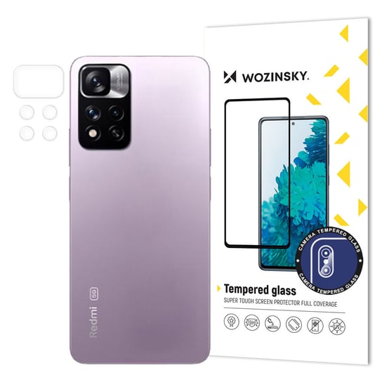 Wozinsky Camera Glass Szkło Hartowane 9H Na Cały Aparat Kamerę Xiaomi Redmi Note 11 Pro+ Wozinsky