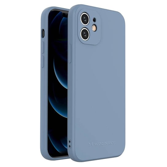 Wozinsky Color Case silikonowe elastyczne wytrzymałe etui iPhone XR niebieski Wozinsky