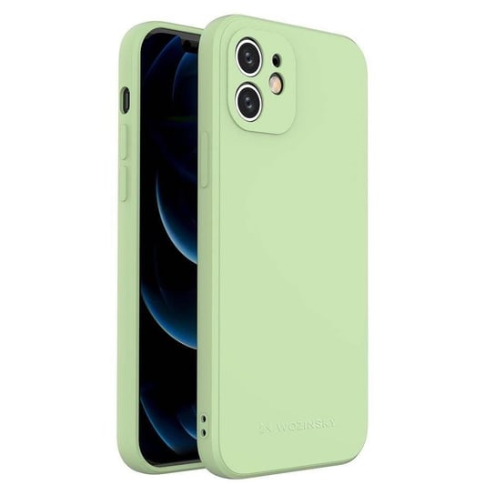 Wozinsky Color Case silikonowe elastyczne wytrzymałe etui iPhone XS Max zielony Wozinsky