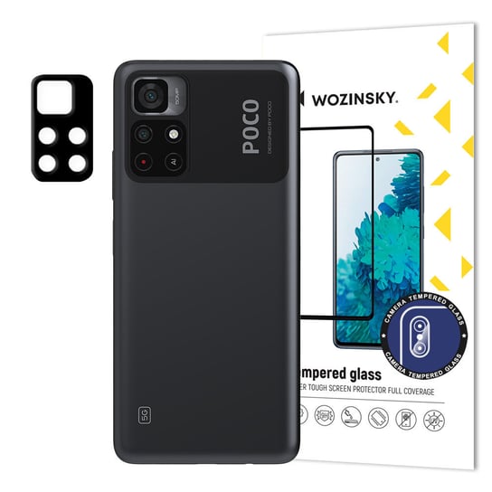 Wozinsky Full Camera Glass Szkło Hartowane 9H Na Cały Aparat Kamerę Xiaomi Poco M4 Pro 5G Wozinsky