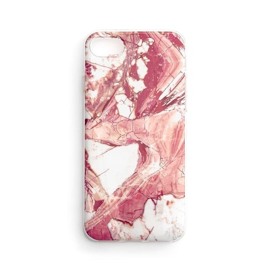 Wozinsky Marble Żelowe Etui Pokrowiec Marmur Samsung Galaxy A73 Różowy Wozinsky